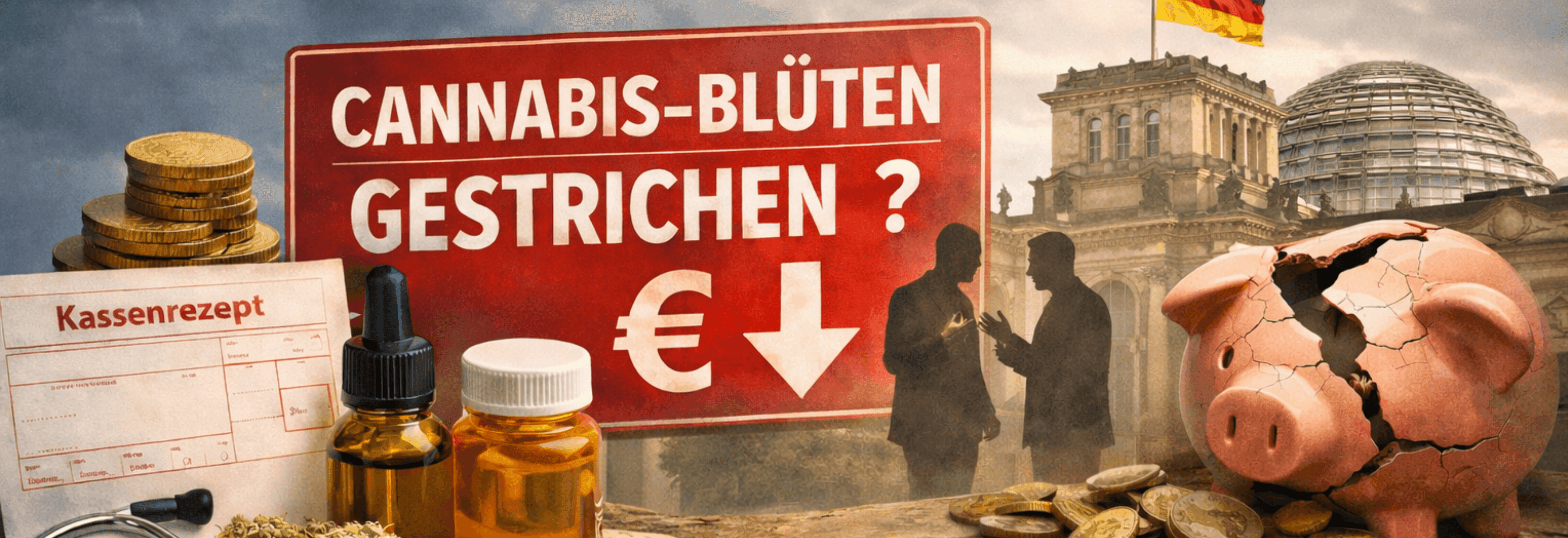 Diskussion über Cannabis-Blüten und deren rechtliche Situation in Deutschland.